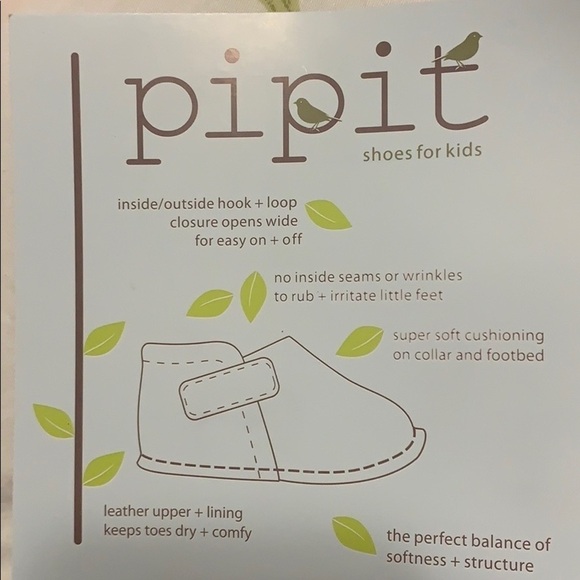 Pipit Leather Baby Shoes - Picture 8 of 9